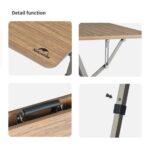 میز تاشو با ارتفاع قابل تنظیم نیچرهایک CNH22JU054