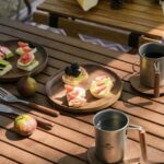 بشقاب چوب گردو نیچرهایک NH21SJ005
