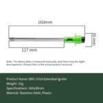 فندک جرقه زن بی آر اس BRS-191A