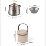 ست چای خوری تیتانیومی نیچرهایک CNK2450CF025