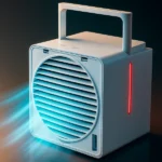 کولر رومیزی سیلورکرست مدل Mini Air Cooler با مخزن 700 میلی‌لیتری