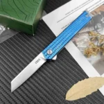 چاقو تاشو CRKT مدل 7083 با تیغه Sandvik 12C27 و قفل Liner Lock