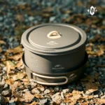 ست ظروف آشپزی کمپینگ نیچرهایک مدل CNH22CJ002 آلومینیومی 4 تکه با قابلمه، ماهیتابه و کتری