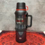 فلاسک وکیوم 4 لیتری KD مدل K-5797 استیل دوجداره با حفظ دمای 48 ساعته