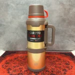 فلاسک وکیوم 4 لیتری KD مدل K-5797 استیل دوجداره با حفظ دمای 48 ساعته
