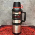 فلاسک وکیوم 4 لیتری KD مدل K-5797 استیل دوجداره با حفظ دمای 48 ساعته